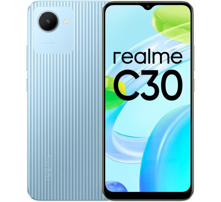 realme C30s (Stripe Blue 4GB RAM 64GB Storage) (C30S 4+64GB S/BLUE)